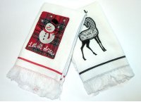 Набор полотенец TAG - НГ №5 (Турция), 2 штуки